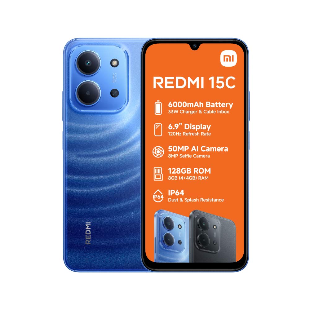 Redmi 15c 8GB(4+4)+128GB
